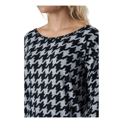 ONLY Onlelcos 4/5 Aop Top Jrs Noos Light Grey Melange -Takit Myyntikauppa 60508 86 004