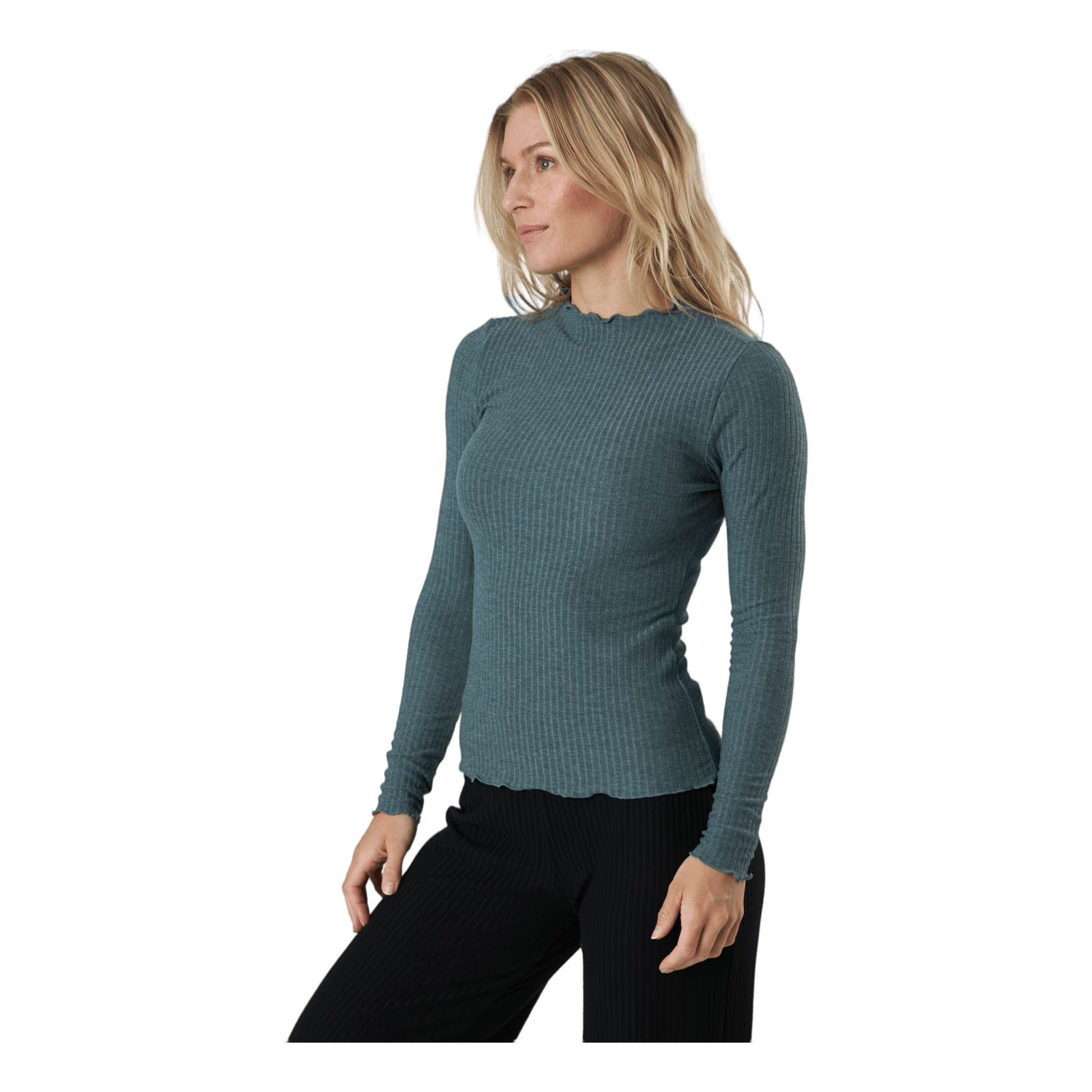 ONLY Onlemma L/s High Neck Top Noos Balsam Green 3 ONLY Onlemma L/s High Neck Top Noos Balsam Green