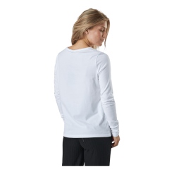 Pieces Pcria Ls New Tee Noos Bc Bright White -Takit Myyntikauppa 60509 10 003