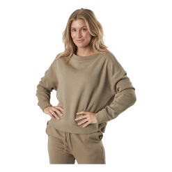 Pieces Pcchilli Ls Sweat Noos Bc Silver Mink