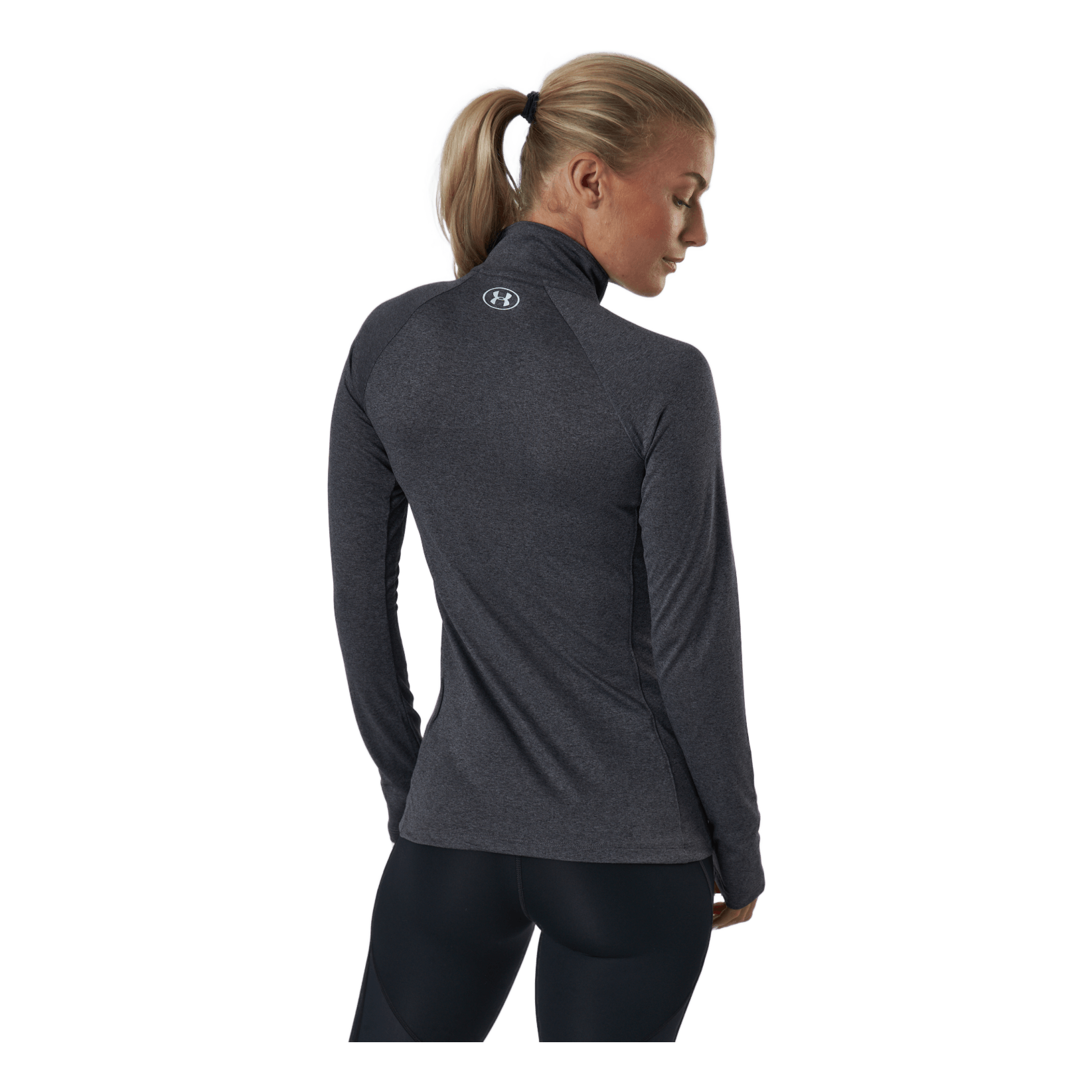 Under Armour Tech 1/2 Zip - Solid Carbon Heather 5 Under Armour Tech 1/2 Zip - Solid Carbon Heather - Image 3