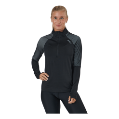 2XU Light Speed 1/2 Zip Black/silver Reflective