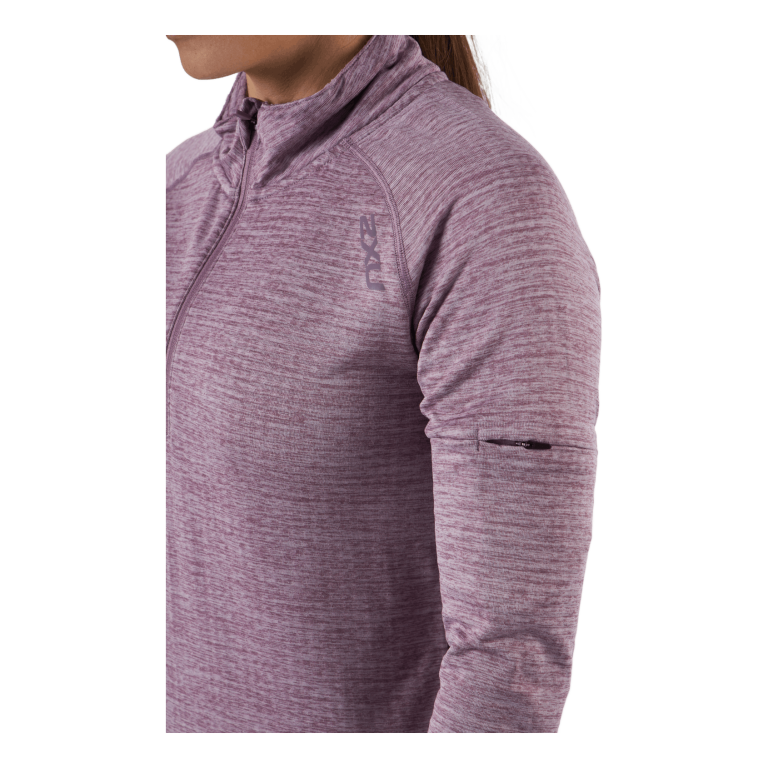 2XU Ignition 1/4 Zip Orchid Mist/orchid Reflective 7 2XU Ignition 1/4 Zip Orchid Mist/orchid Reflective - Image 5