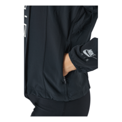 Nike Air Dri-fit Women's Running Ja Black/white/reflective Silv -Takit Myyntikauppa 60516 74 005