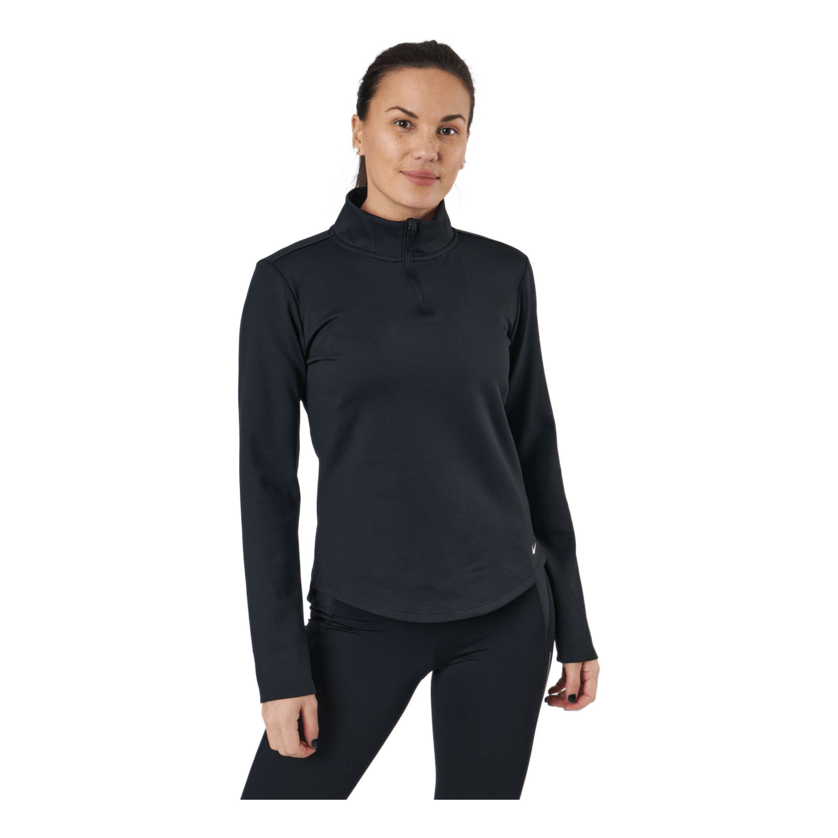 Nike Therma-fit One Women's Long-sl Black/white 3 Nike Therma-fit One Women's Long-sl Black/white