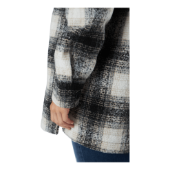 ONLY Onlallison Check Shacket Otw Pumice Stone -Takit Myyntikauppa 60519 27 005