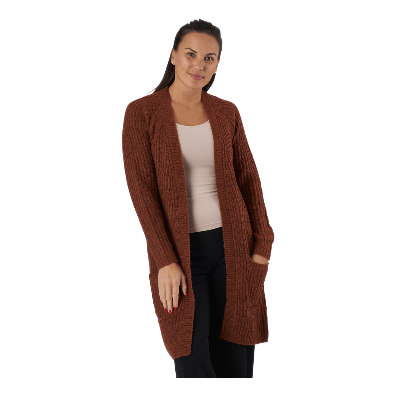 ONLY Onlbernice L/s Cardigan Knt Rustic Brown 3 ONLY Onlbernice L/s Cardigan Knt Rustic Brown