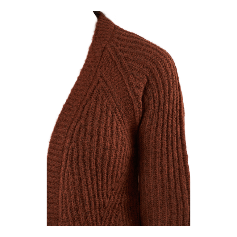 ONLY Onlbernice L/s Cardigan Knt Rustic Brown 6 ONLY Onlbernice L/s Cardigan Knt Rustic Brown - Image 4