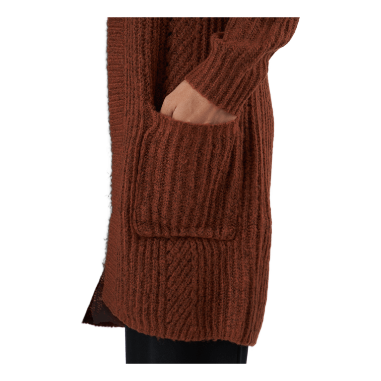 ONLY Onlbernice L/s Cardigan Knt Rustic Brown 7 ONLY Onlbernice L/s Cardigan Knt Rustic Brown - Image 5