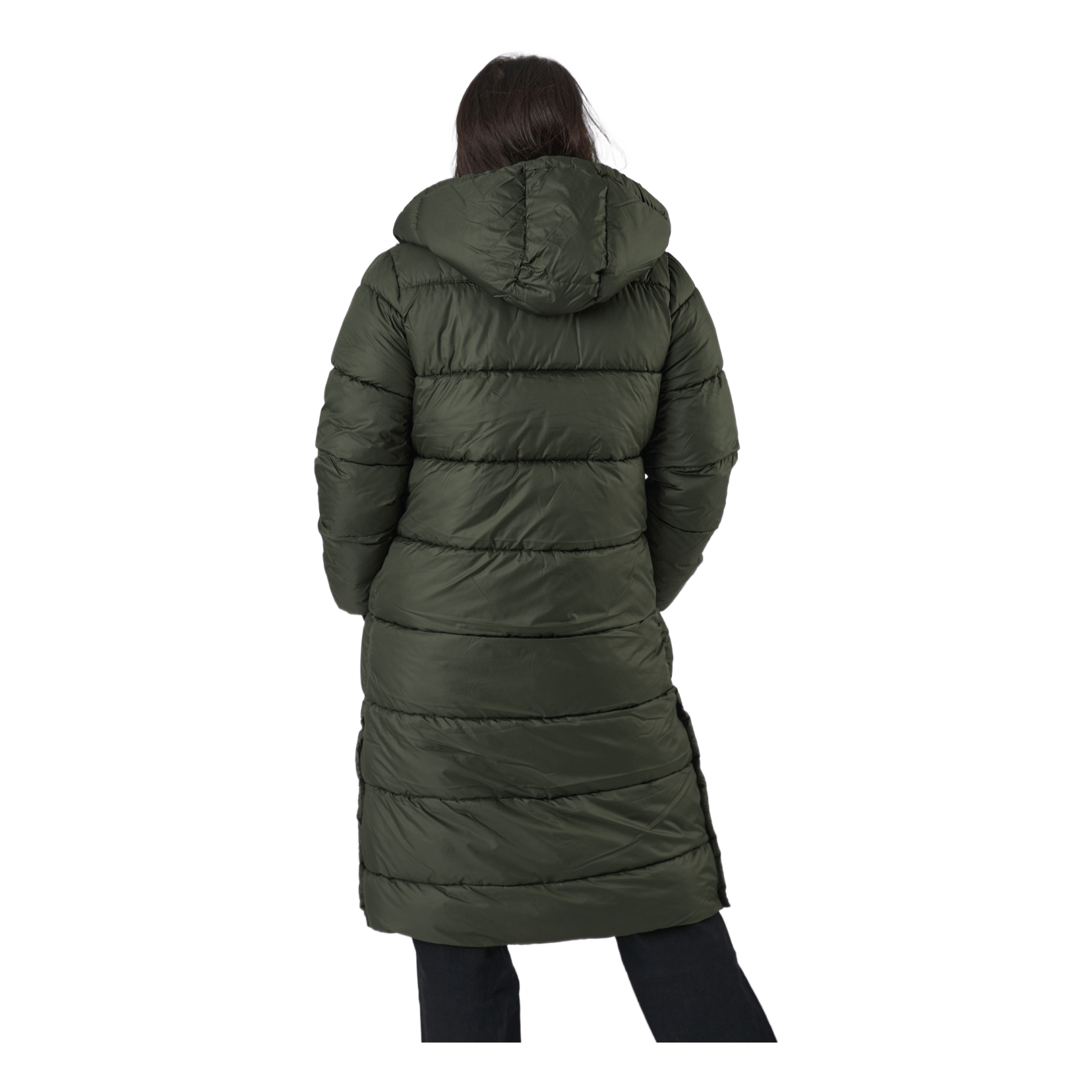 ONLY Onlcammie Long Quilted Coat Ot Forest Night 5 ONLY Onlcammie Long Quilted Coat Ot Forest Night - Image 3