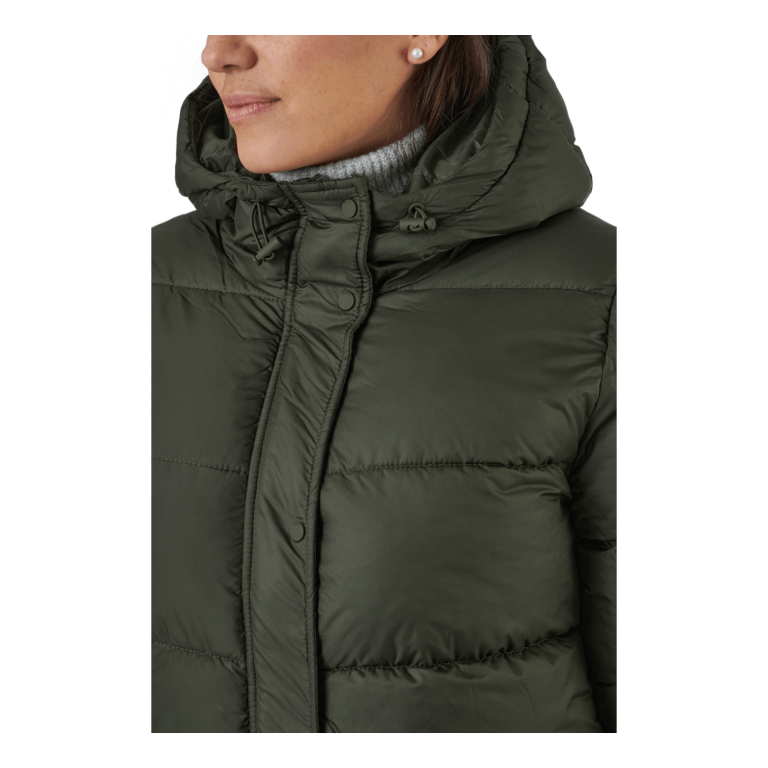 ONLY Onlcammie Long Quilted Coat Ot Forest Night 8 ONLY Onlcammie Long Quilted Coat Ot Forest Night - Image 6
