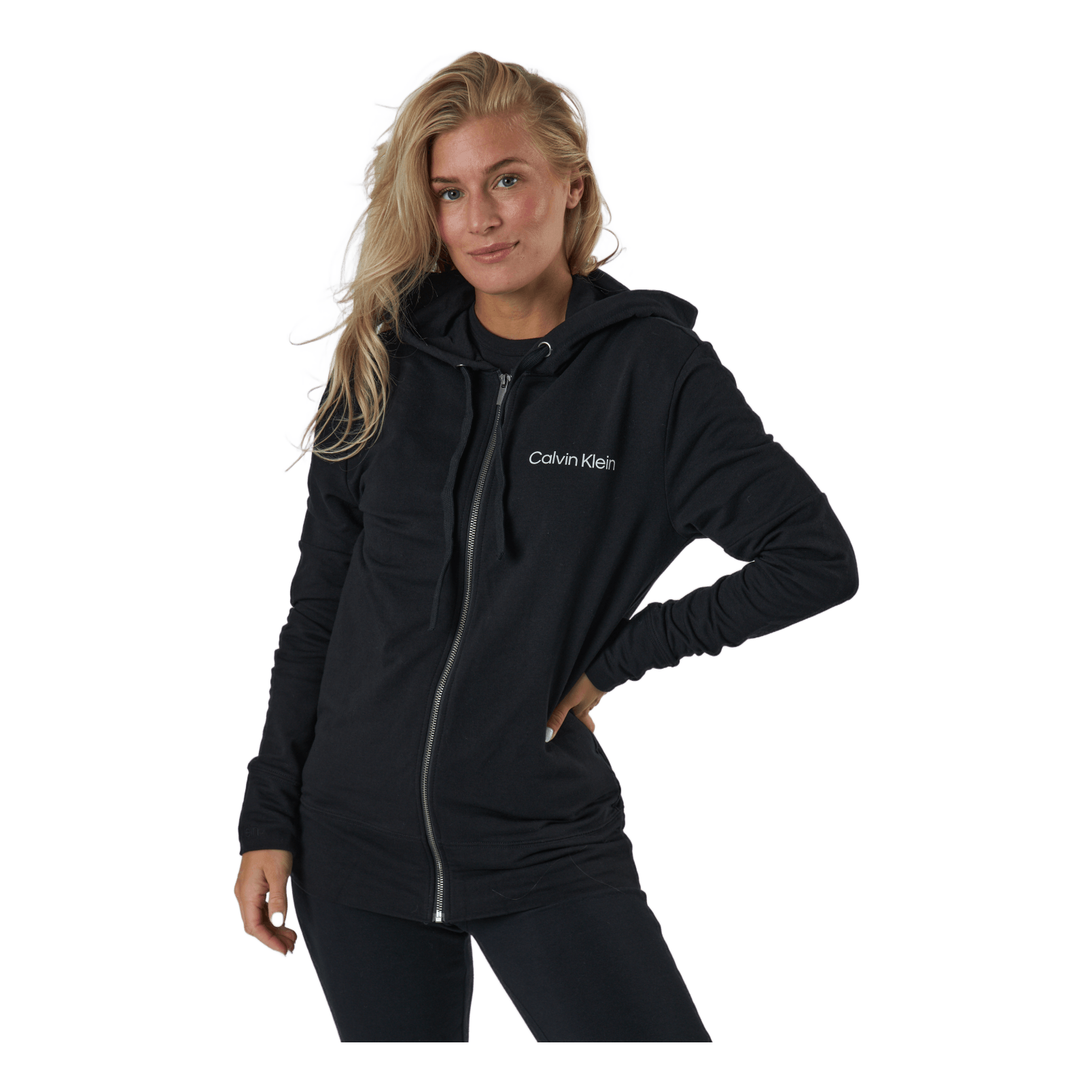 Calvin Klein Full Zip Hoodie Black 3 Calvin Klein Full Zip Hoodie Black