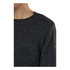 Pieces Pcperla Ls Knit Bc Dark Grey Melange -Takit Myyntikauppa 60522 76 005