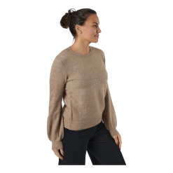 Pieces Pcperla Ls Knit Bc Silver Mink -Takit Myyntikauppa 60522 77 002