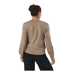 Pieces Pcperla Ls Knit Bc Silver Mink -Takit Myyntikauppa 60522 77 003