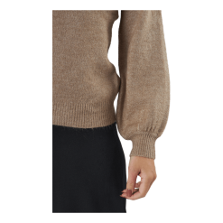 Pieces Pcperla Ls Knit Bc Silver Mink -Takit Myyntikauppa 60522 77 004