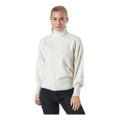 Pieces Pccava Ls High Neck Knit Bc Birch