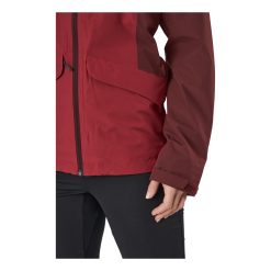 Haglöfs Mila Rain Jacket Maroon Red/brick Red -Takit Myyntikauppa 60526 28 005