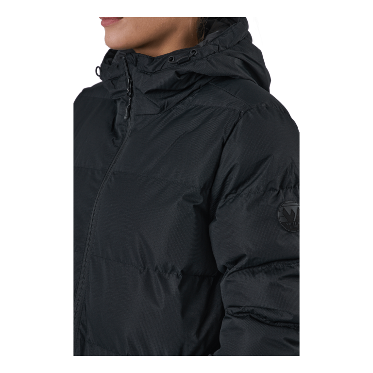 Whistler Abella W Long Padded Jacket Black 6 Whistler Abella W Long Padded Jacket Black - Image 4