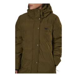 Whistler Joan W Long Puffer Jacket Dark Olive -Takit Myyntikauppa 60528 49 004