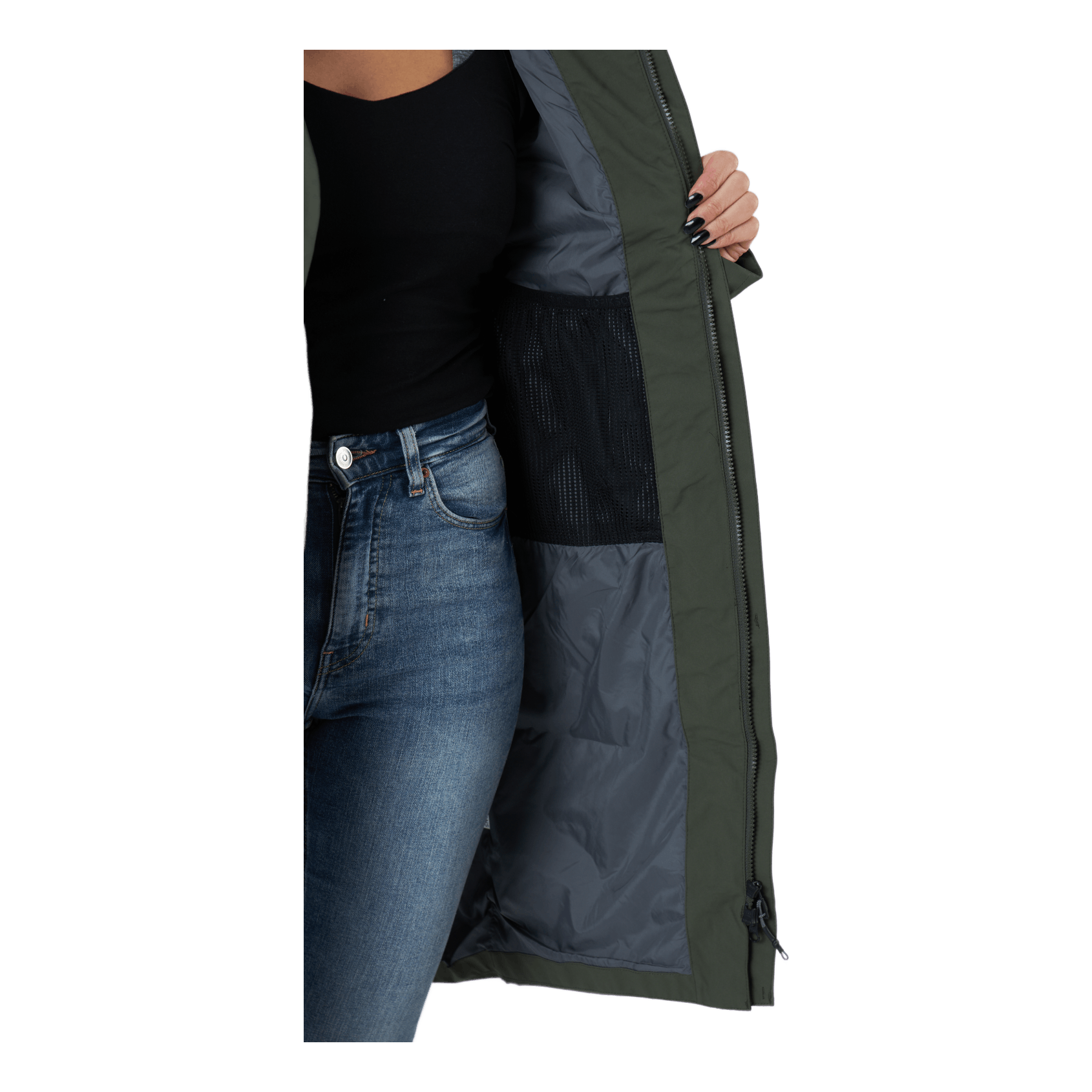 DIDRIKSONS Ilma Wns Parka 4 Deep Green 8 DIDRIKSONS Ilma Wns Parka 4 Deep Green - Image 6