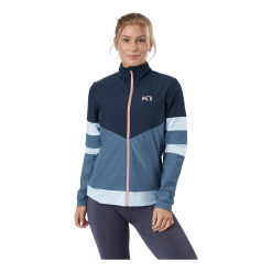 Kari Traa Agnes Full Zip Midlayer Marin