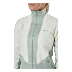 Kari Traa Ragnhild Full Zip Midlayer Nwhite -Takit Myyntikauppa 60534 94 004