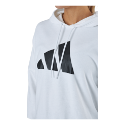 Adidas Sportswear Three Bar Hoodie White -Takit Myyntikauppa 60538 23 006