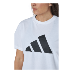 Adidas Sportswear Three Bar T-Shirt White -Takit Myyntikauppa 60538 27 004
