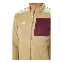 ADIDAS Tiro Jacket Winterized Sherpa Women Beige Tone -Takit Myyntikauppa 60538 62 004