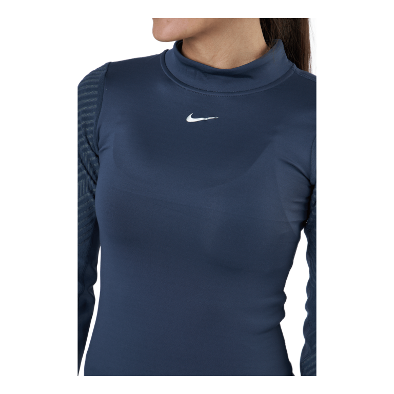 Nike Pro Therma-fit Adv Women's Lon Thunder Blue/metallic Silver 6 Nike Pro Therma-fit Adv Women's Lon Thunder Blue/metallic Silver - Image 4