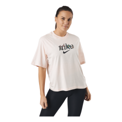 Nike Sportswear Women's T-shir Orange Pearl