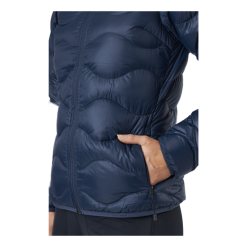 Peak Performance W Helium Down Hood Jacket Blue Shadow -Takit Myyntikauppa 60580 15 006