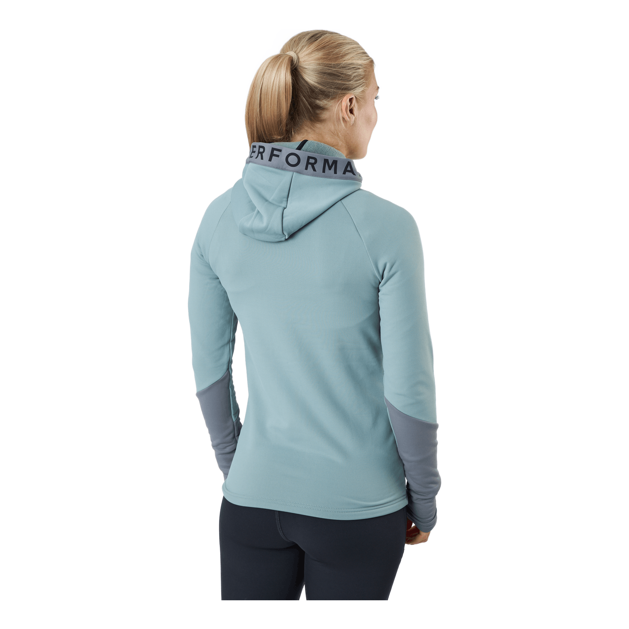 Peak Performance W Rider Zip Hood Ashen Green/quiet Grey 5 Peak Performance W Rider Zip Hood Ashen Green/quiet Grey - Image 3