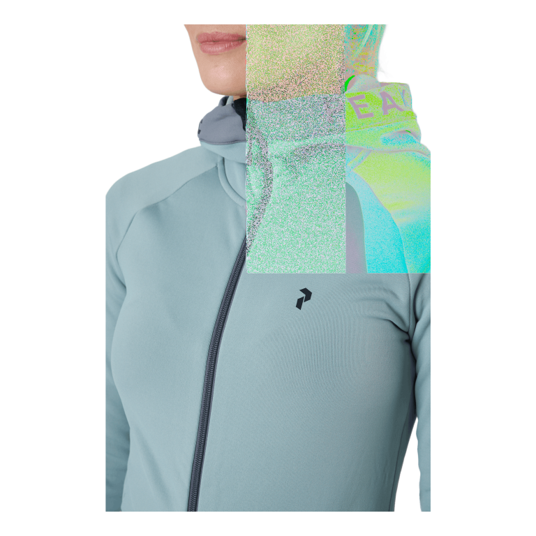 Peak Performance W Rider Zip Hood Ashen Green/quiet Grey 6 Peak Performance W Rider Zip Hood Ashen Green/quiet Grey - Image 4