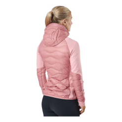 Peak Performance W Helium Down Hybrid Hood Warm Blush -Takit Myyntikauppa 60580 43 003
