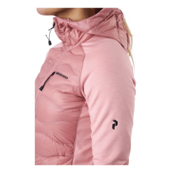 Peak Performance W Helium Down Hybrid Hood Warm Blush -Takit Myyntikauppa 60580 43 006