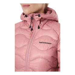 Peak Performance W Helium Down Hood Jacket Warm Blush -Takit Myyntikauppa 60580 61 004