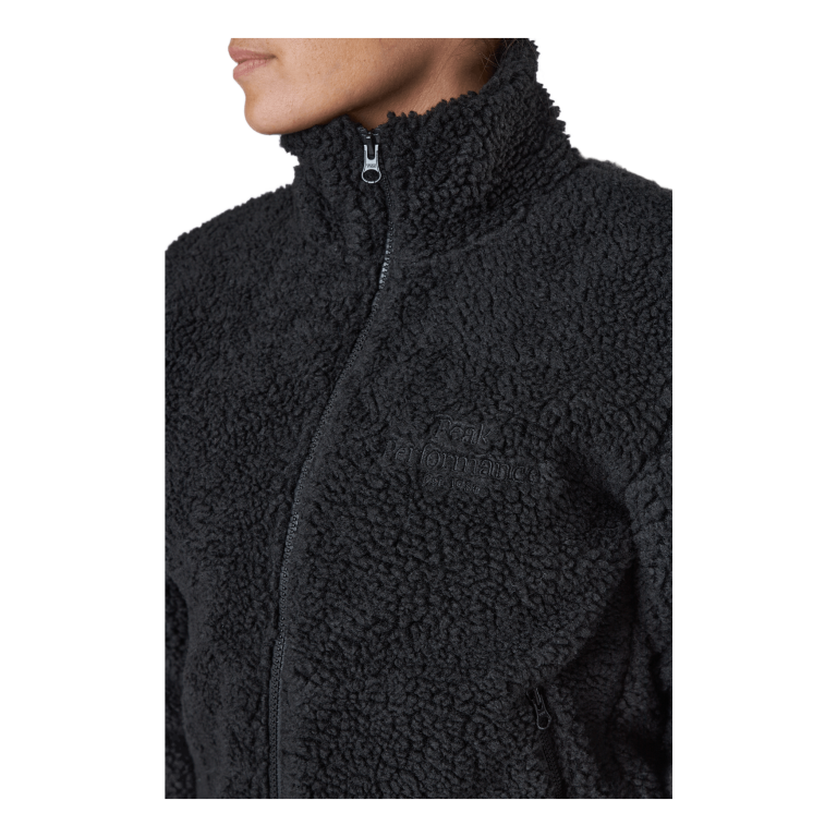 Peak Performance W Original Pile Zip Black 6 Peak Performance W Original Pile Zip Black - Image 4