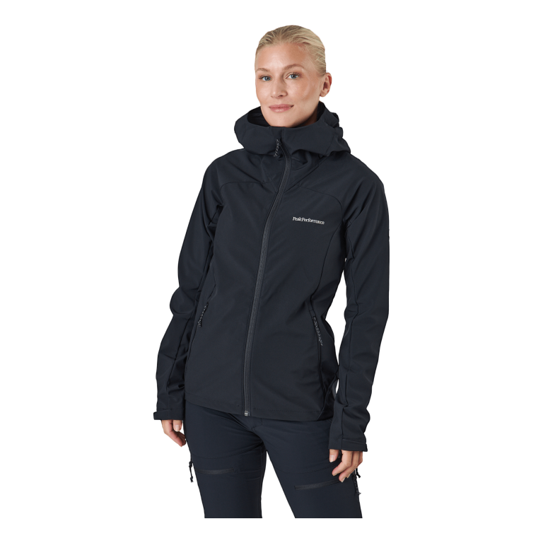 Peak Performance W Explore Hood Jacket Black 3 Peak Performance W Explore Hood Jacket Black