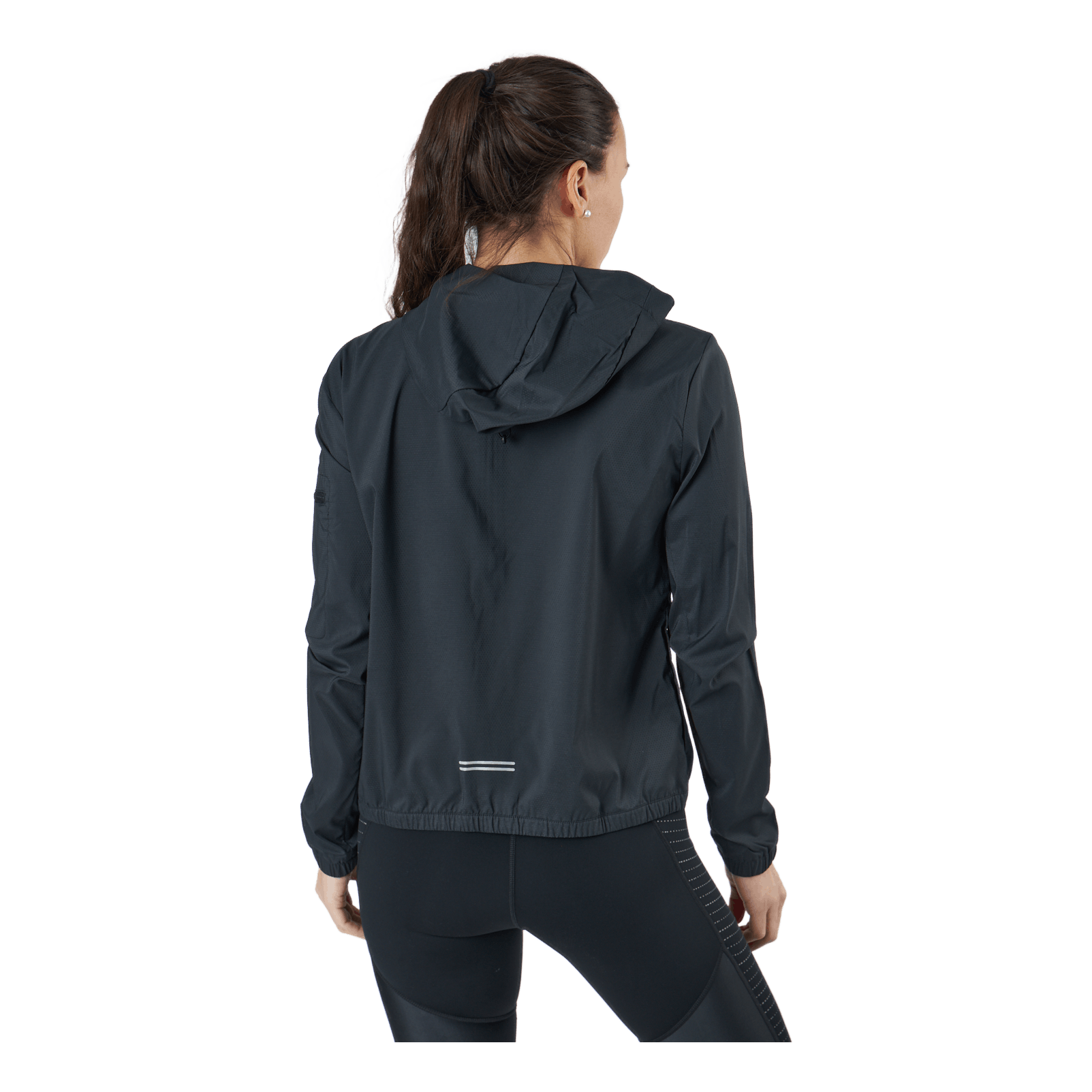 Nike Impossibly Light Women's Hooded Running Jacket BLACK/REFLECTIVE SILV 5 Nike Impossibly Light Women's Hooded Running Jacket BLACK/REFLECTIVE SILV - Image 3