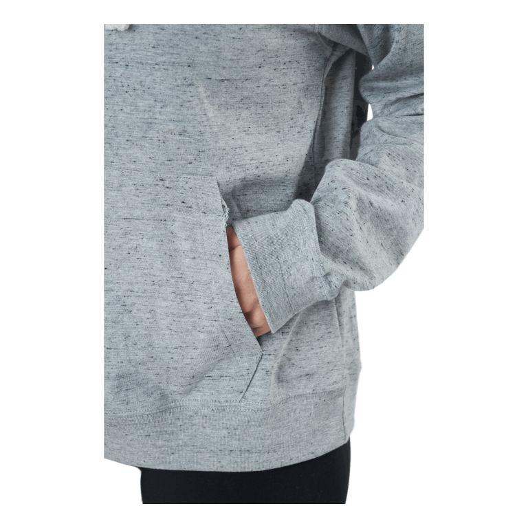 Nike Sportswear Gym Vintage Women's Pullover Hoodie DK GREY HEATHER/WHITE 7 Nike Sportswear Gym Vintage Women's Pullover Hoodie DK GREY HEATHER/WHITE - Image 5