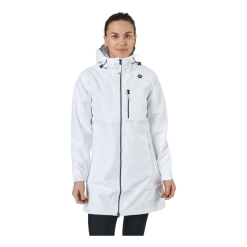 Helly Hansen W Long Belfast Jacket 002 White
