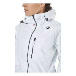 Helly Hansen W Long Belfast Jacket 002 White -Takit Myyntikauppa 60607 34 004
