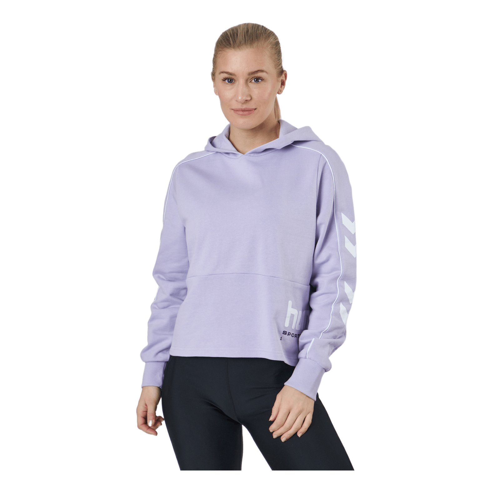 Hummel Hmllgc Yoko Cropped Hoodie Pastel Lilac 3 Hummel Hmllgc Yoko Cropped Hoodie Pastel Lilac