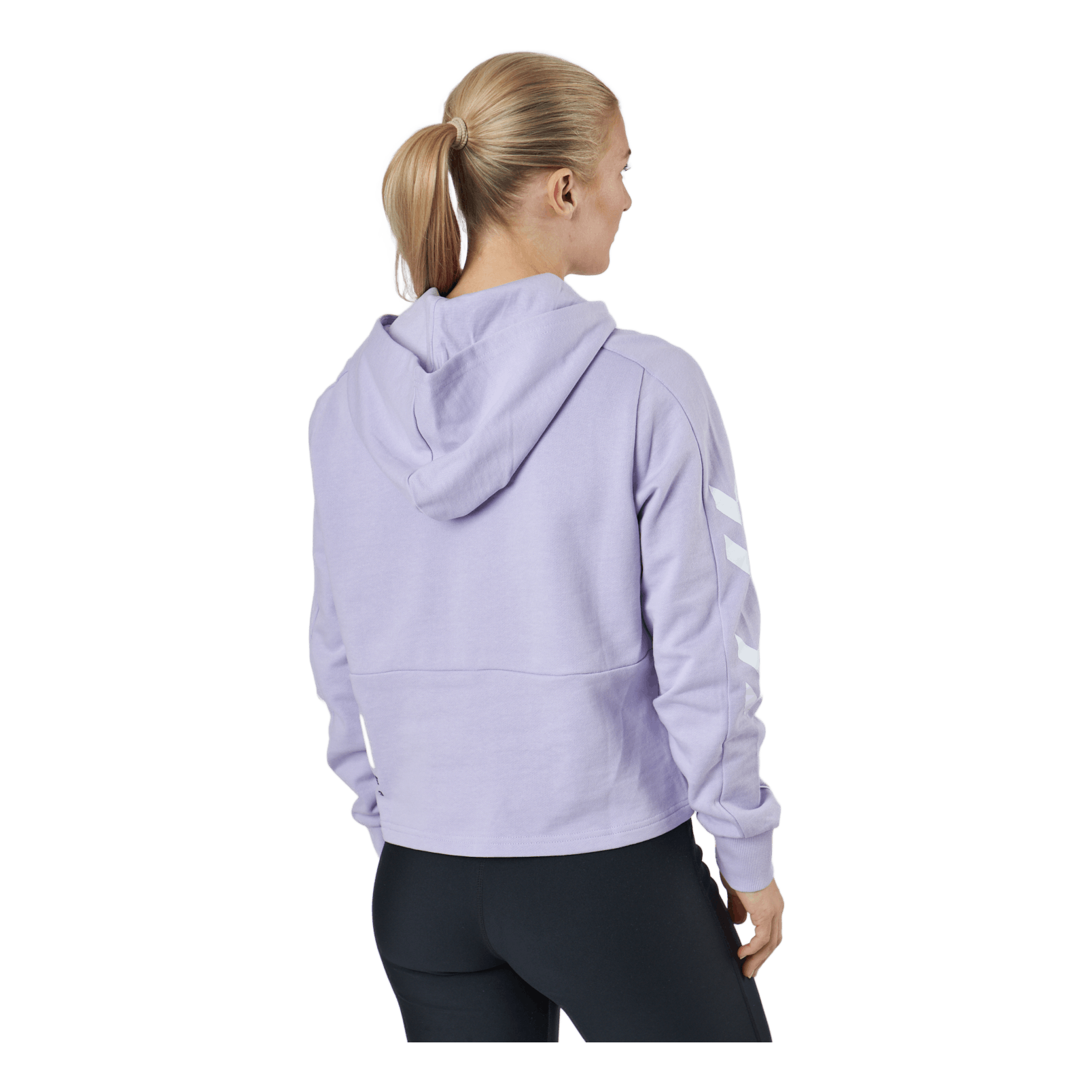 Hummel Hmllgc Yoko Cropped Hoodie Pastel Lilac 5 Hummel Hmllgc Yoko Cropped Hoodie Pastel Lilac - Image 3