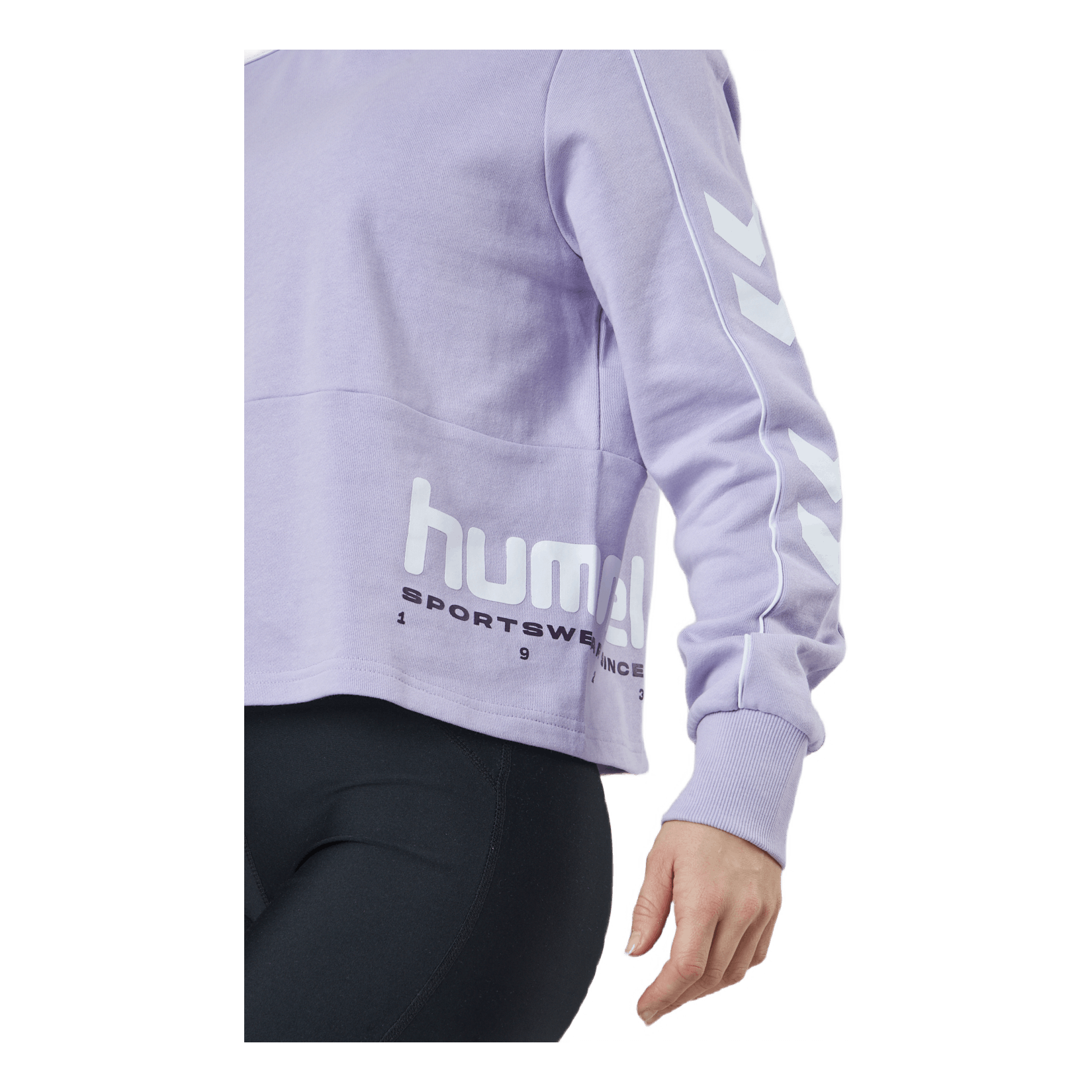 Hummel Hmllgc Yoko Cropped Hoodie Pastel Lilac 7 Hummel Hmllgc Yoko Cropped Hoodie Pastel Lilac - Image 5