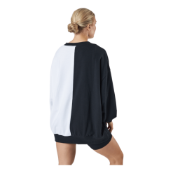 Nike W Nsw Ft Flc Oos Crew Dnc Black/white -Takit Myyntikauppa 60669 11 003