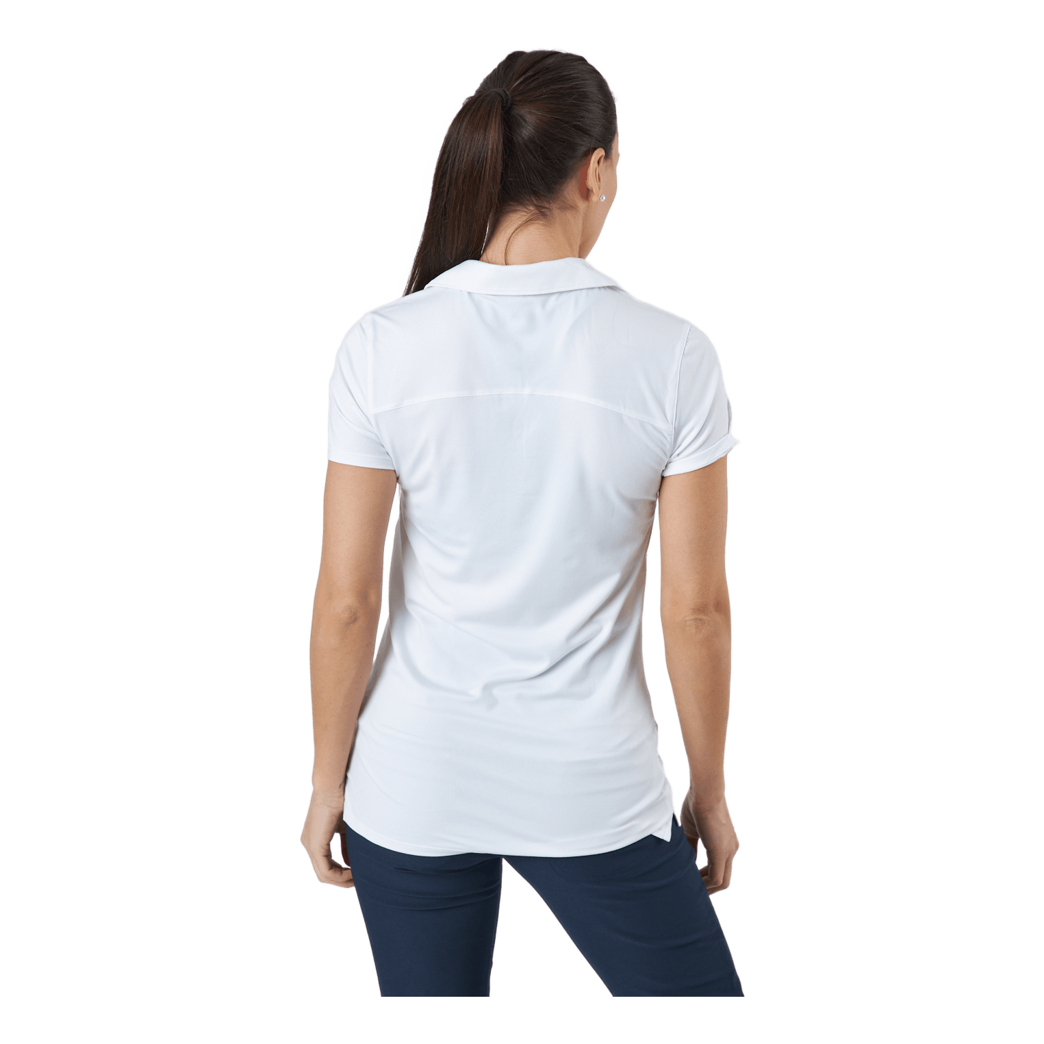 PUMA Golf W Cloudspun Coast Polo Bright White 5 PUMA Golf W Cloudspun Coast Polo Bright White - Image 3