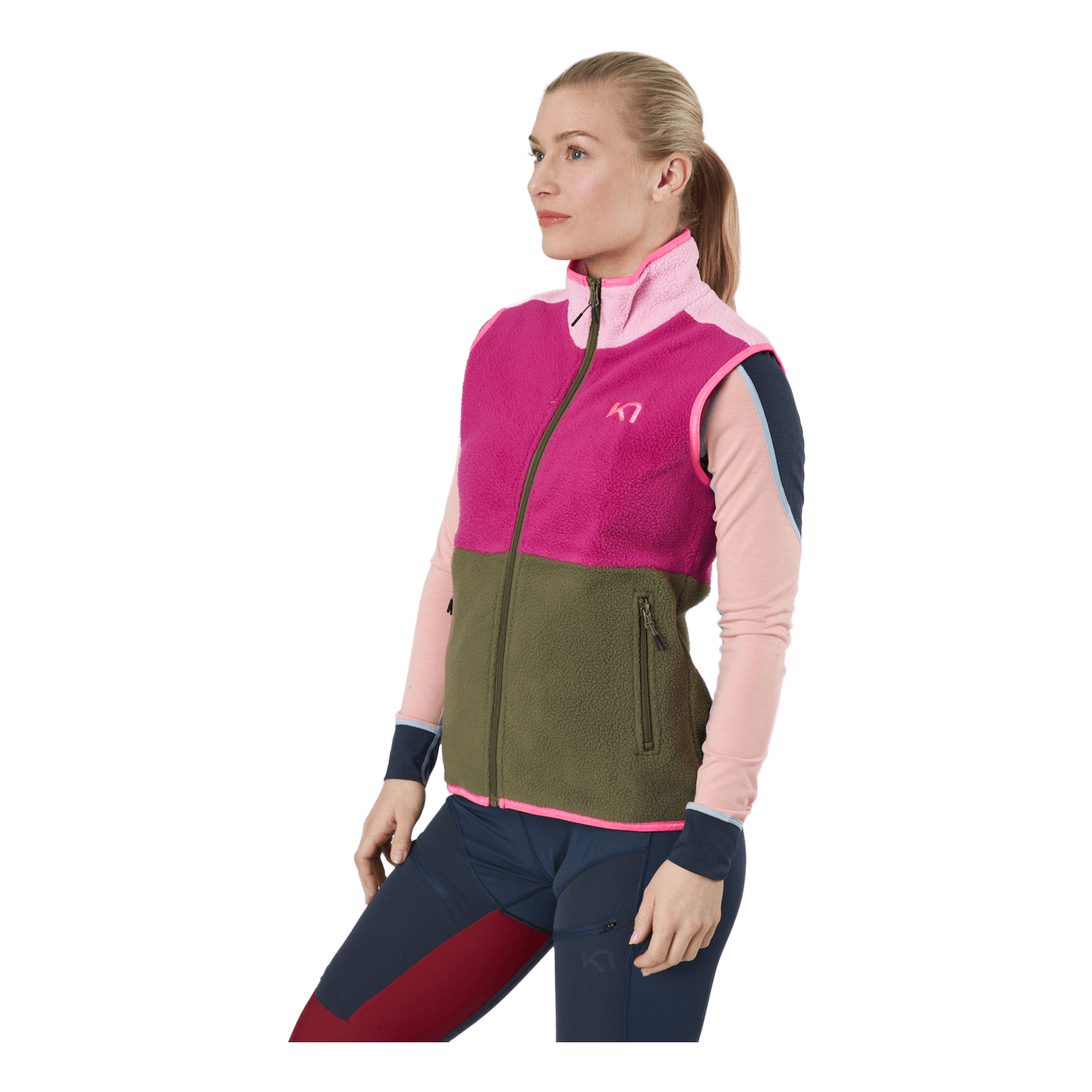 Kari Traa Ane Midlayer Vest Fucha 4 Kari Traa Ane Midlayer Vest Fucha - Image 2